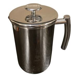 Bialetti Cappuccino Machine Milk Frother Small 200 milliliters Steel